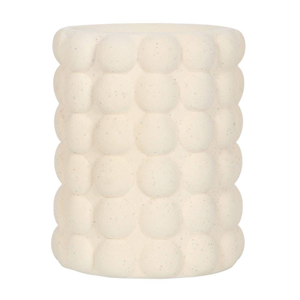 Cream Speckle Bubble Oil Burner