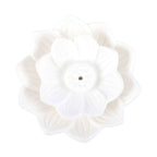 White Lotus Flower Incense Stick Holder
