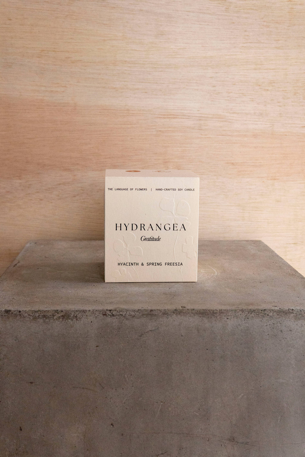 Hydrangea Candle | Gratitude