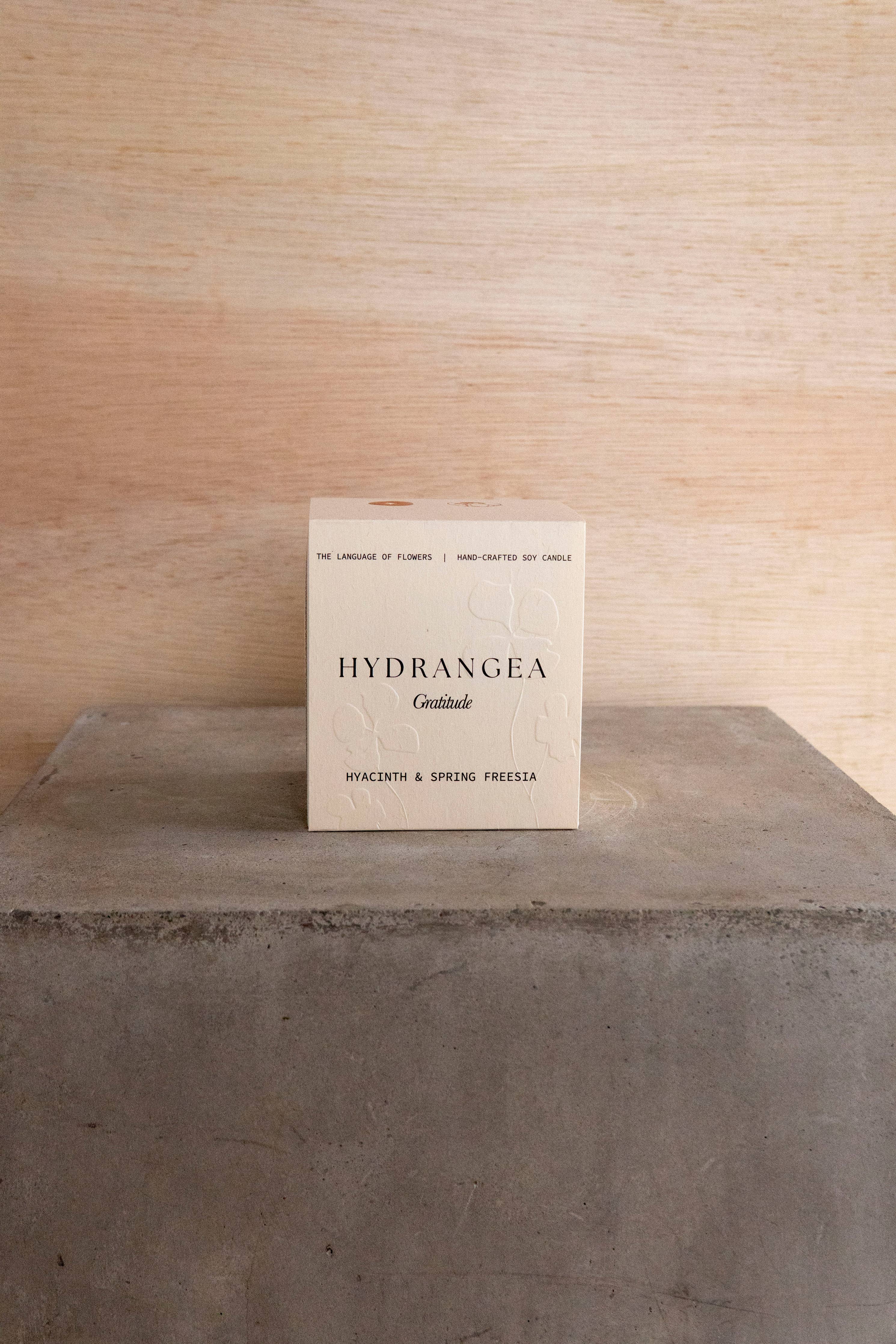 Hydrangea Candle | Gratitude