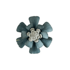 Amelia Blue Flower Wall Art