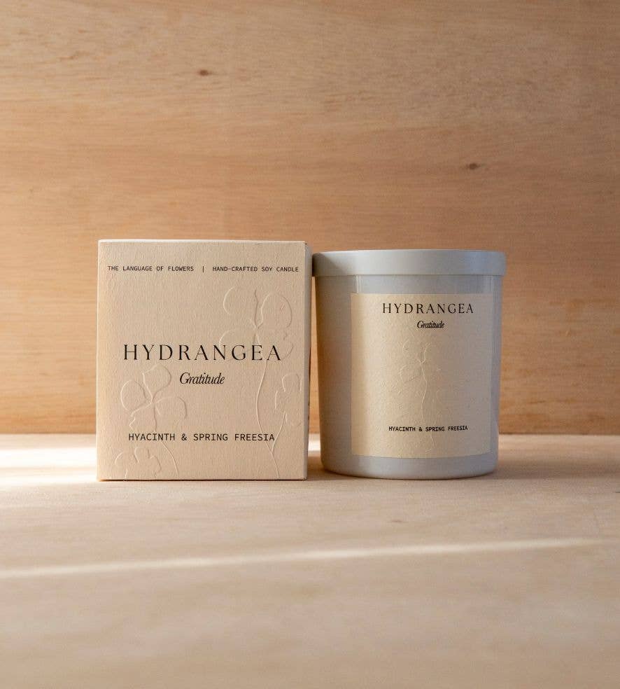 Hydrangea Candle | Gratitude