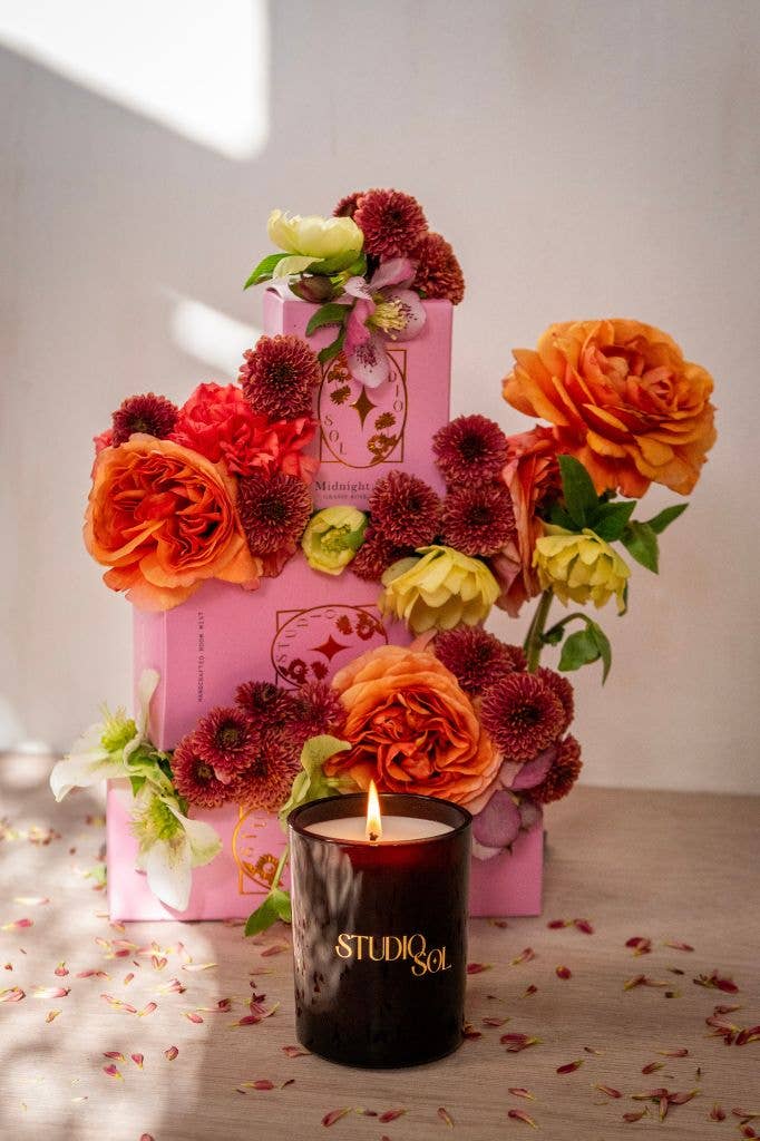 Midnight Rose Candle | Grasse Rose & Spice