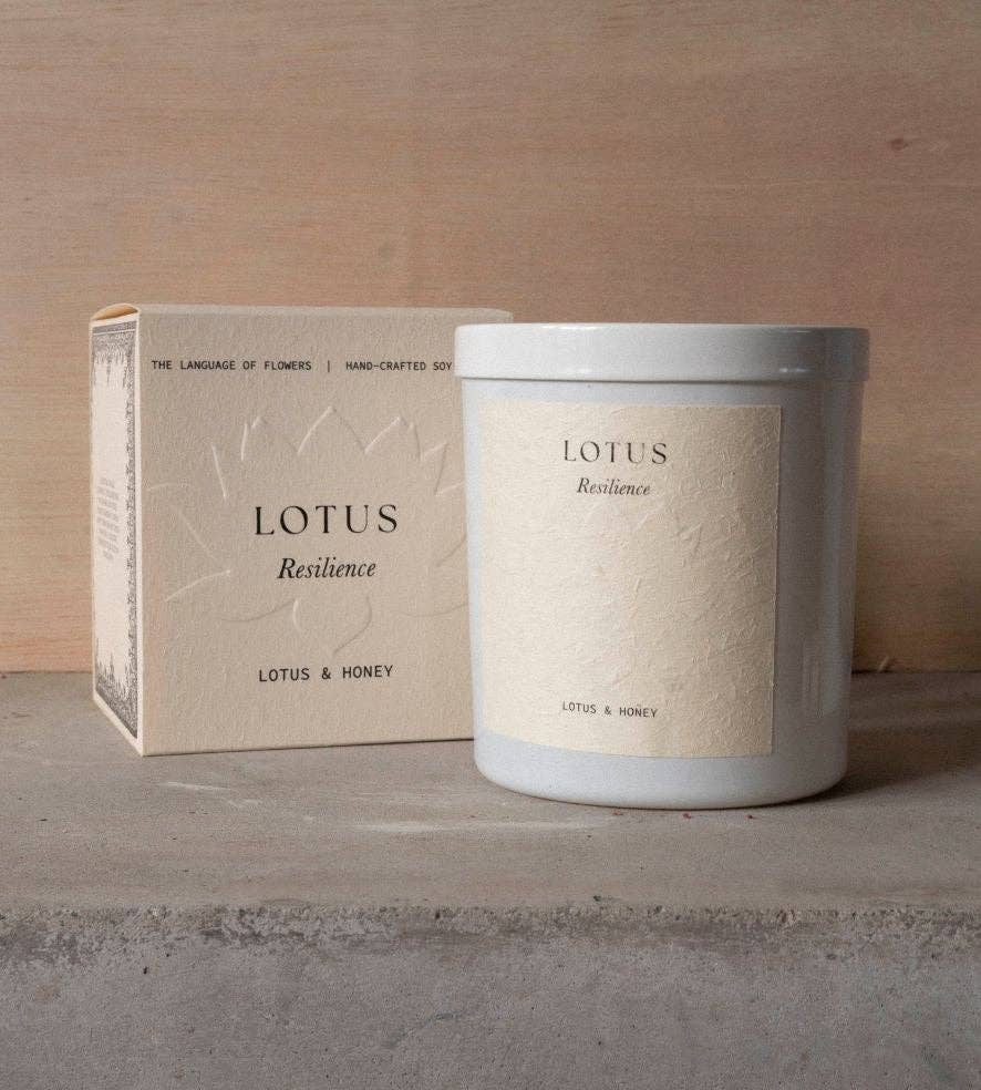Lotus Candle | Resilience