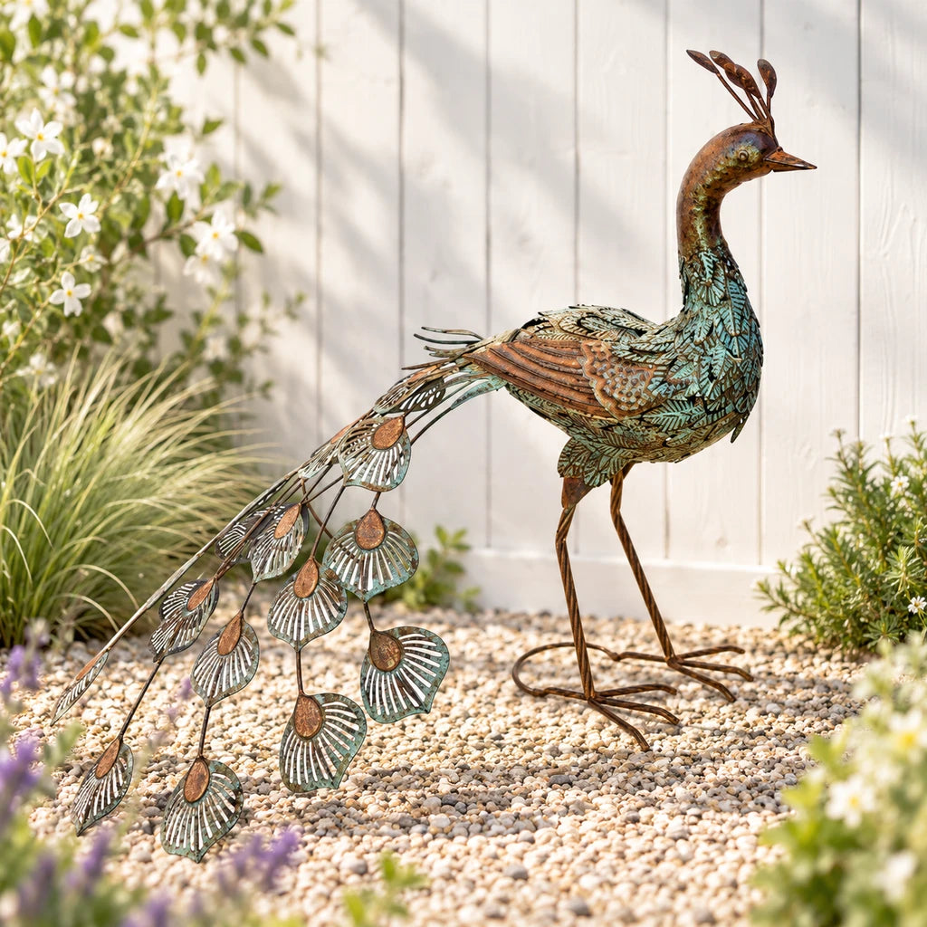 Standing Peacock