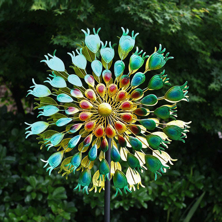 Peacock Wind Spinner