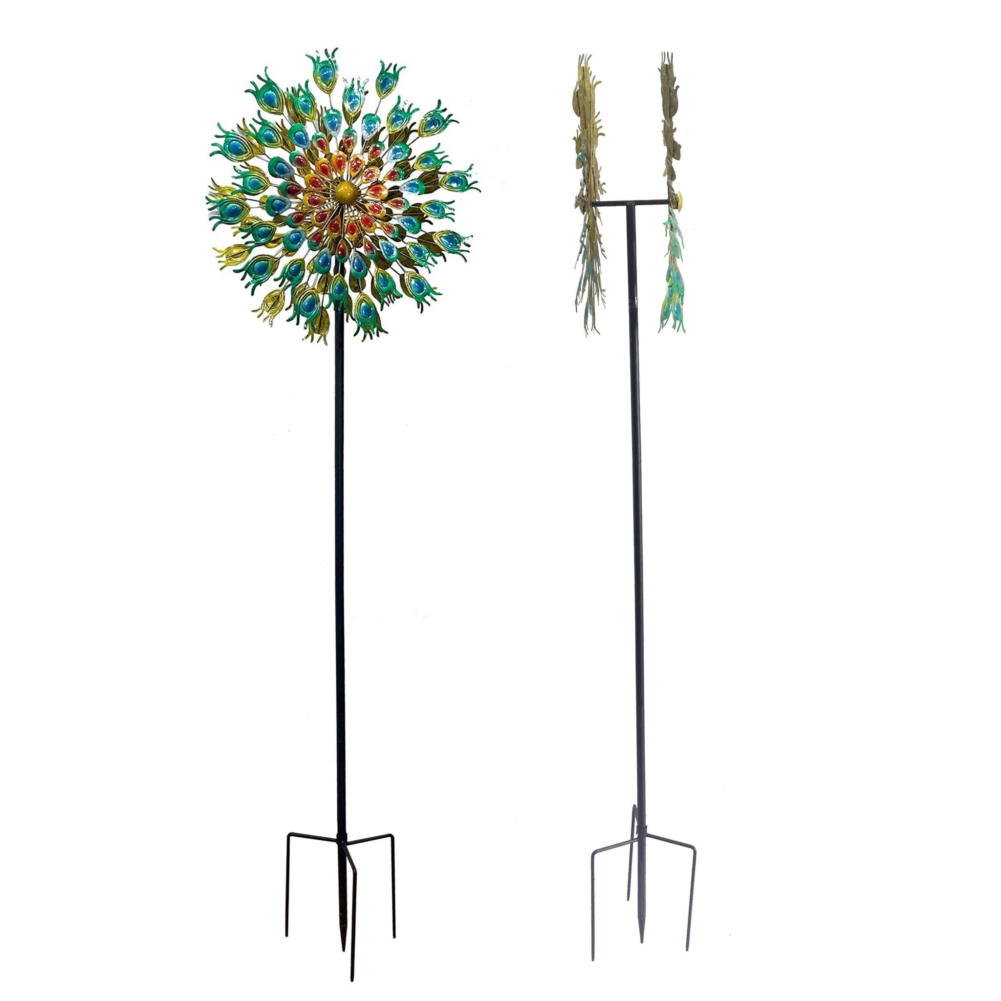 Peacock Wind Spinner
