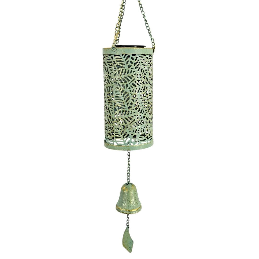 Solar Vintage Lantern with Bell