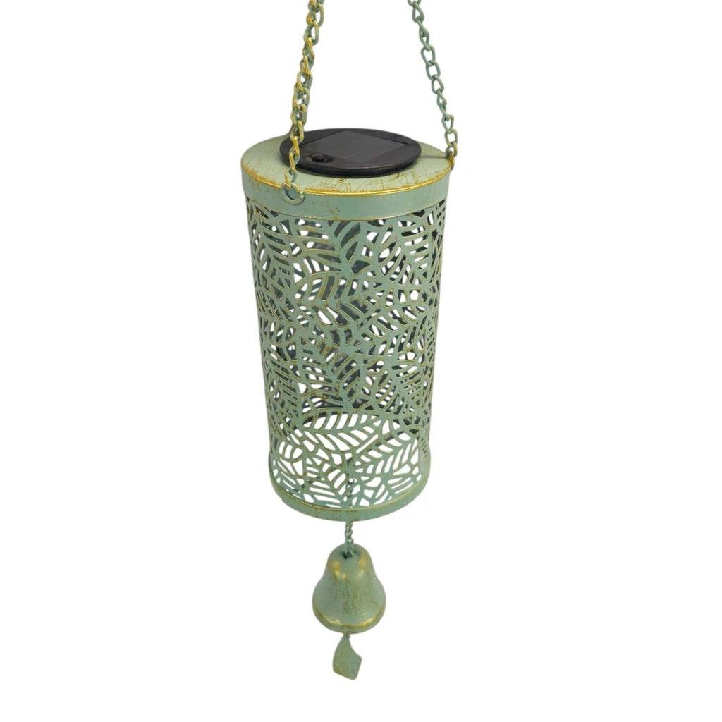 Solar Vintage Lantern with Bell