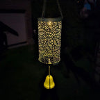 Solar Vintage Lantern with Bell