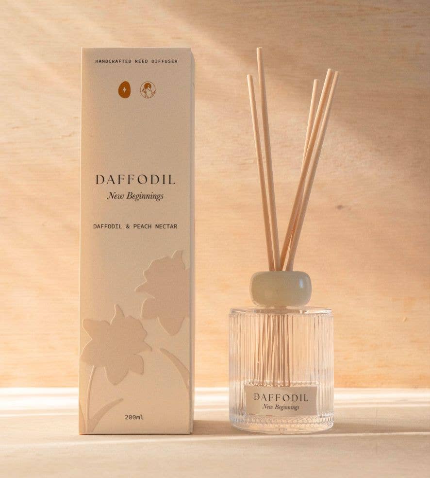 Daffodil Diffuser | Daffodil & Peach Nectar