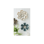 Amelia White Flower Wall Art