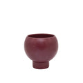 Small Orbit Plant Pot Ruby