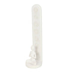 White Chakra and Yoga Pose Incense Stick Holder