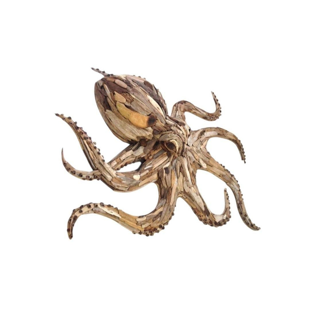 Driftwood Octopus Wall Art