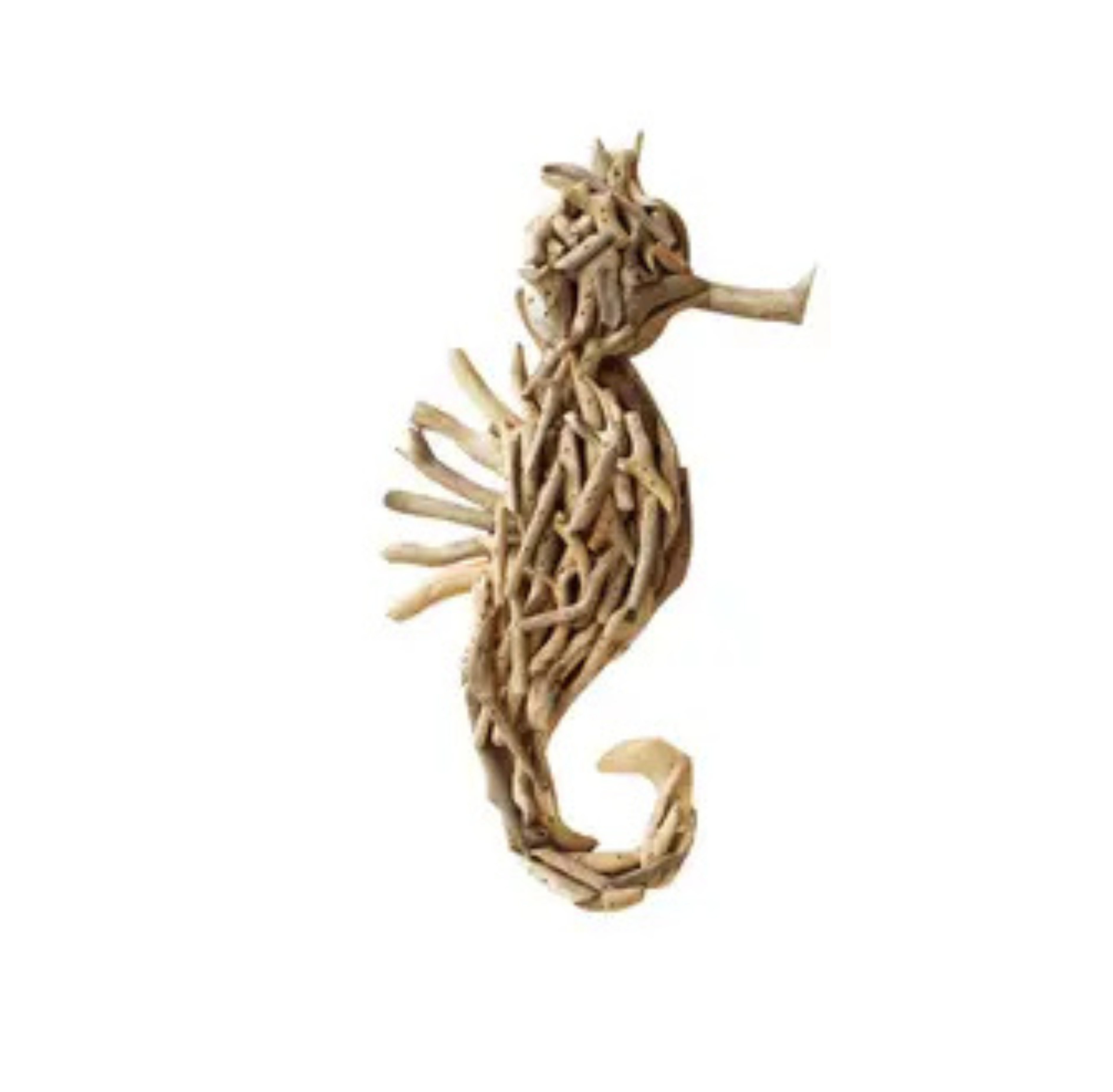 Driftwood Seahorse Wall Art